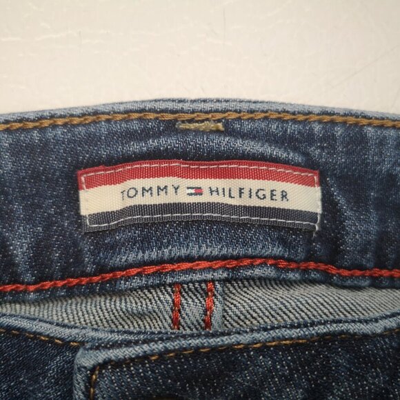 Tommy Hilfiger Ladies Size 10 Curve Straight Leg Medium Wash Blue Jeans - Picture 3 of 11